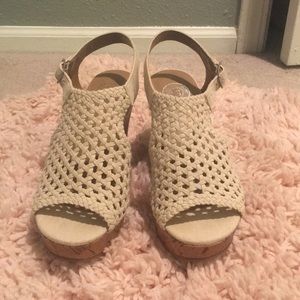 Tan wedges